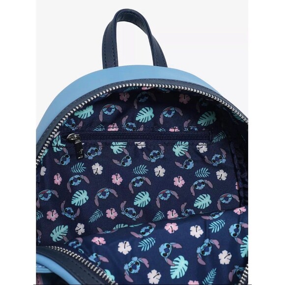 NWT Loungefly Stitch with Lei mini backpack main image 5
